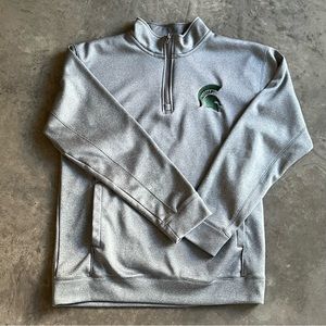 Michigan State Spartans Quarter Zip Sweatshirt